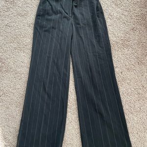 Wide leg pin stripe trousers. Good condition and pet & smoke free home